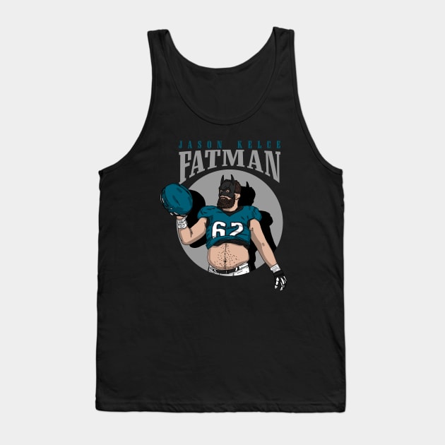 Jason Kelce Fatman Tank Top by Luna Illustration